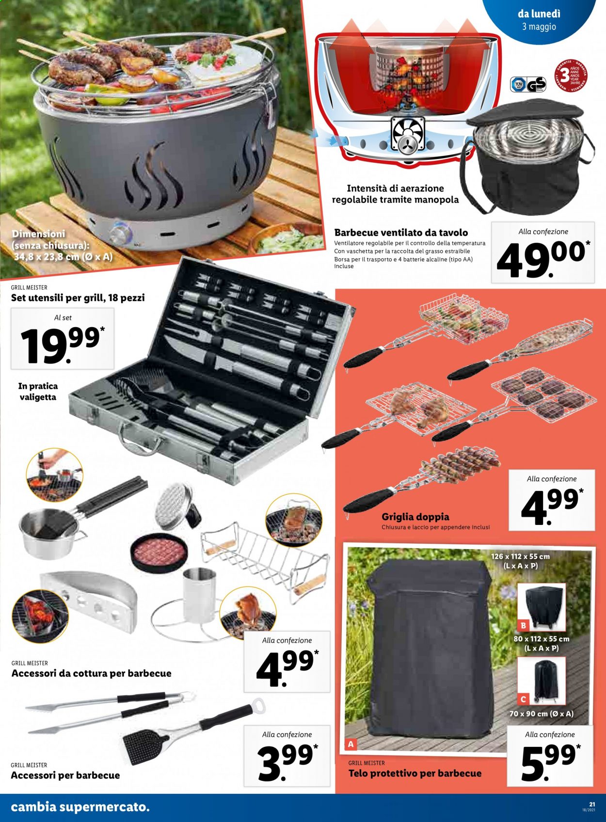 Volantino Lidl - 3/5/2021 - 9/5/2021. Pagina 21