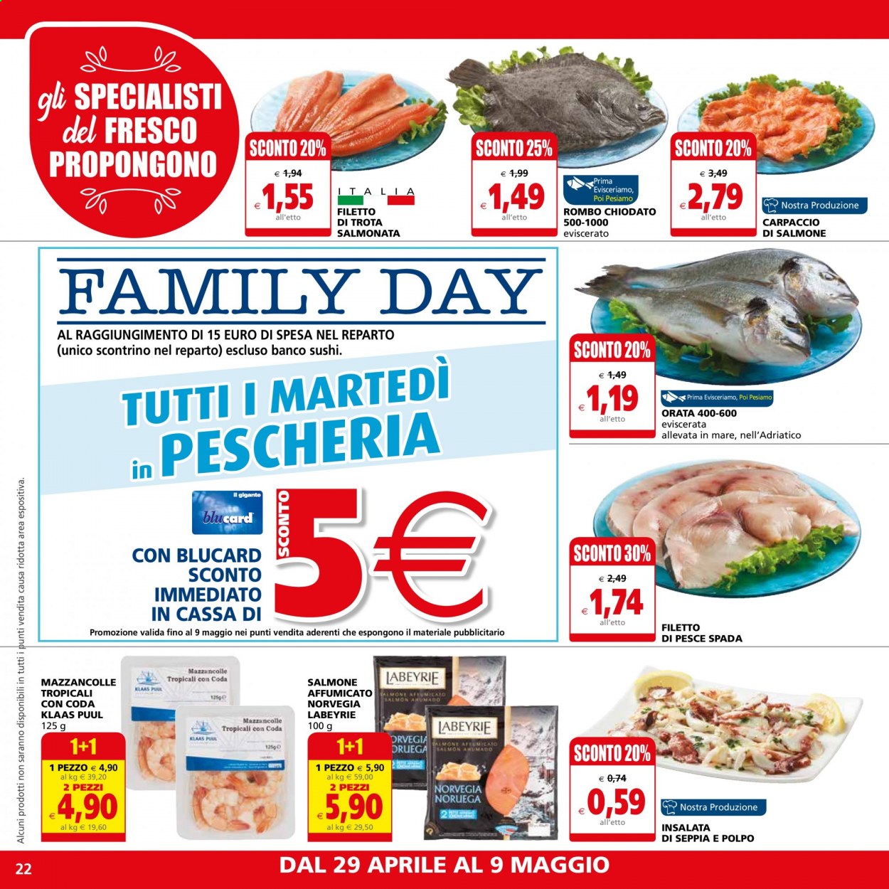 Volantino Il Gigante - 29/4/2021 - 9/5/2021. Pagina 22