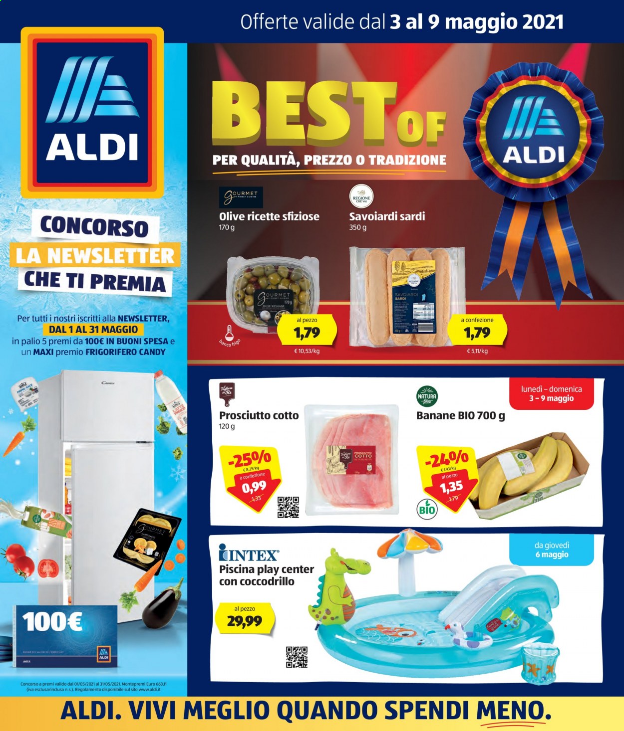 Volantino Aldi - 3/5/2021 - 9/5/2021. Pagina 1