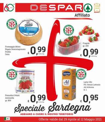 Volantino Despar - 29.4.2021 - 12.5.2021.