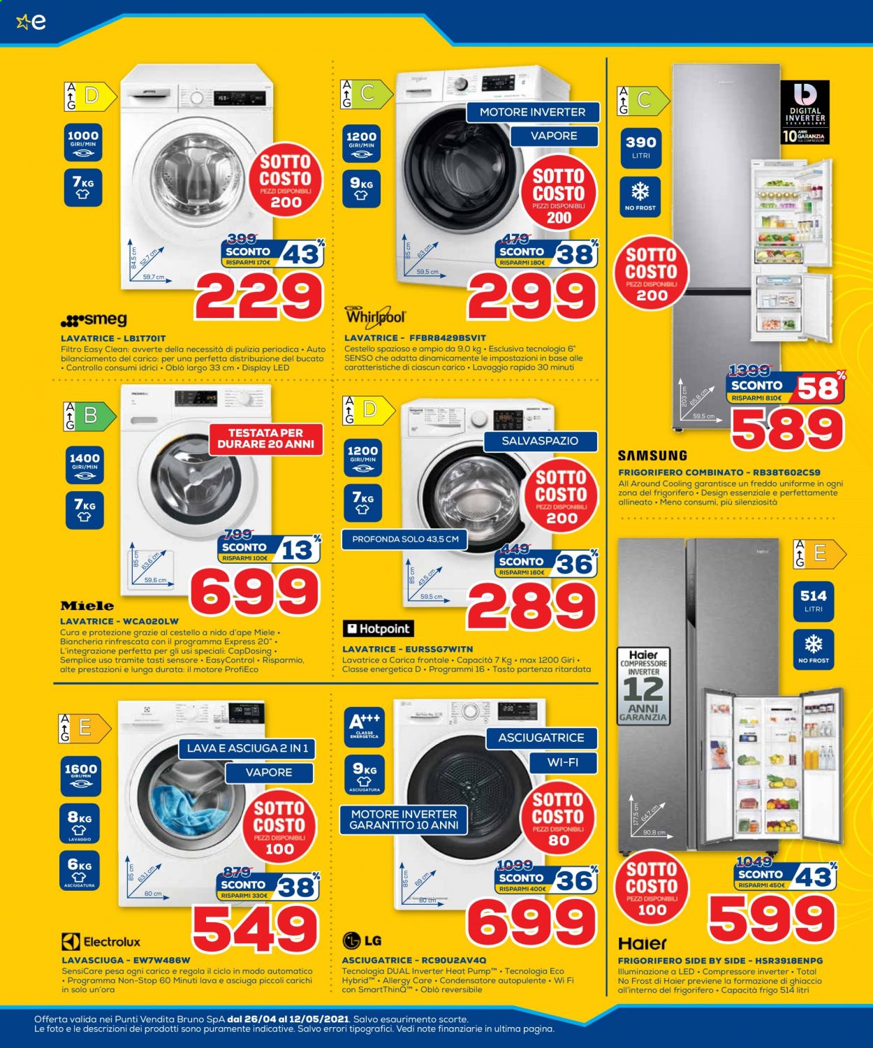 Volantino Euronics - 26/4/2021 - 12/5/2021. Pagina 22