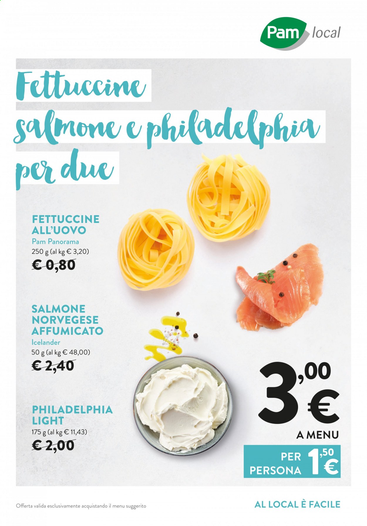 Volantino Pam local. Pagina 1
