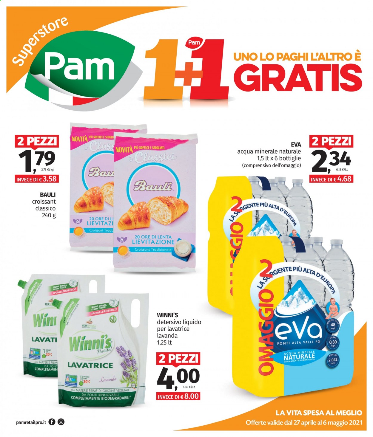 Volantino Pam Panorama - 27/4/2021 - 6/5/2021. Pagina 1