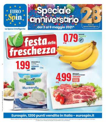 Volantino EuroSpin - 3.5.2021 - 9.5.2021.