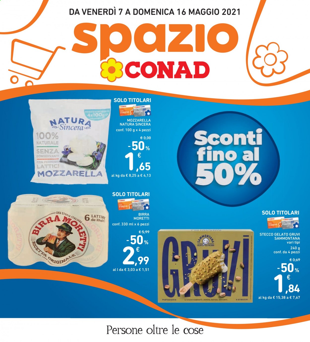 Volantino Conad - 7/5/2021 - 16/5/2021. Pagina 1