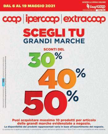 Volantino Coop - 6.5.2021 - 19.5.2021.