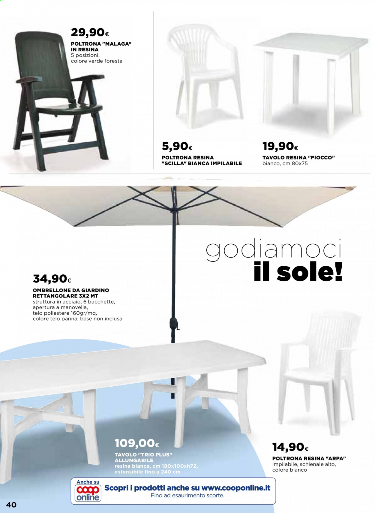 Volantino Coop - 6/5/2021 - 16/6/2021. Pagina 40