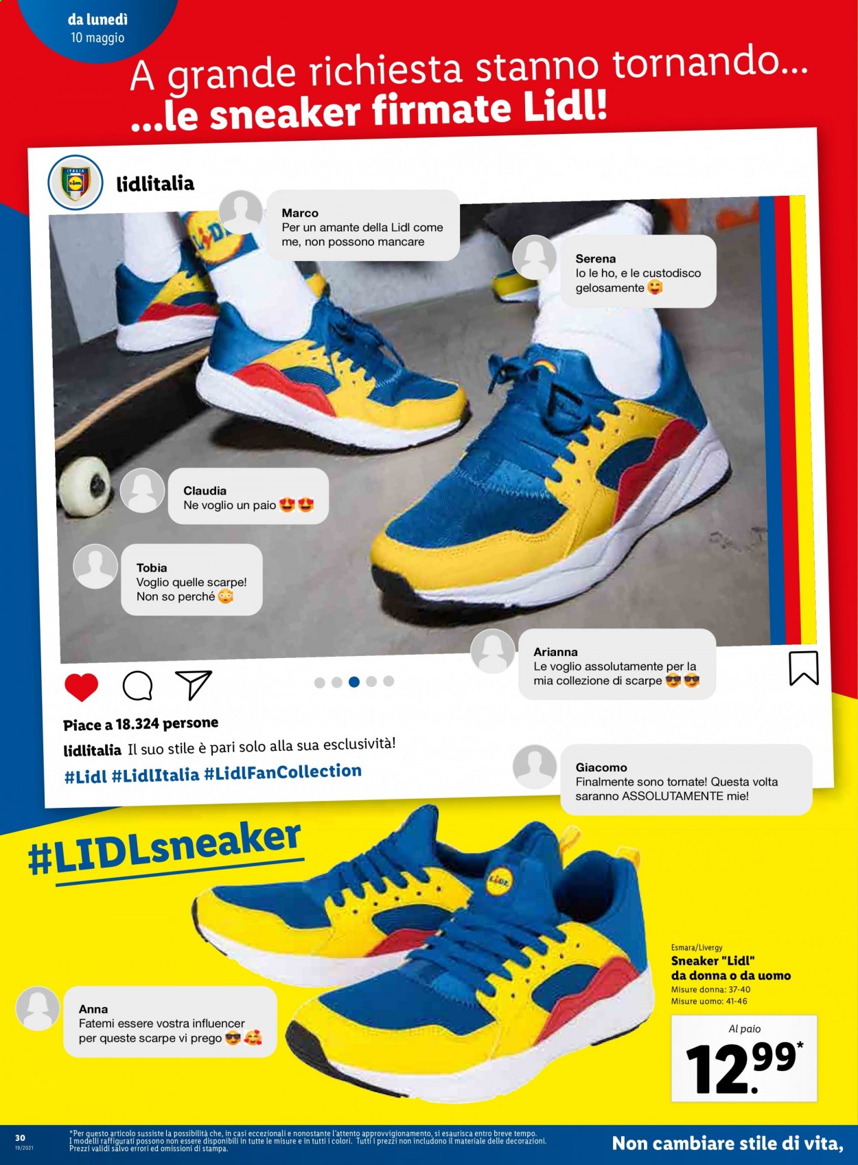 Volantino Lidl - 10/5/2021 - 16/5/2021. Pagina 30