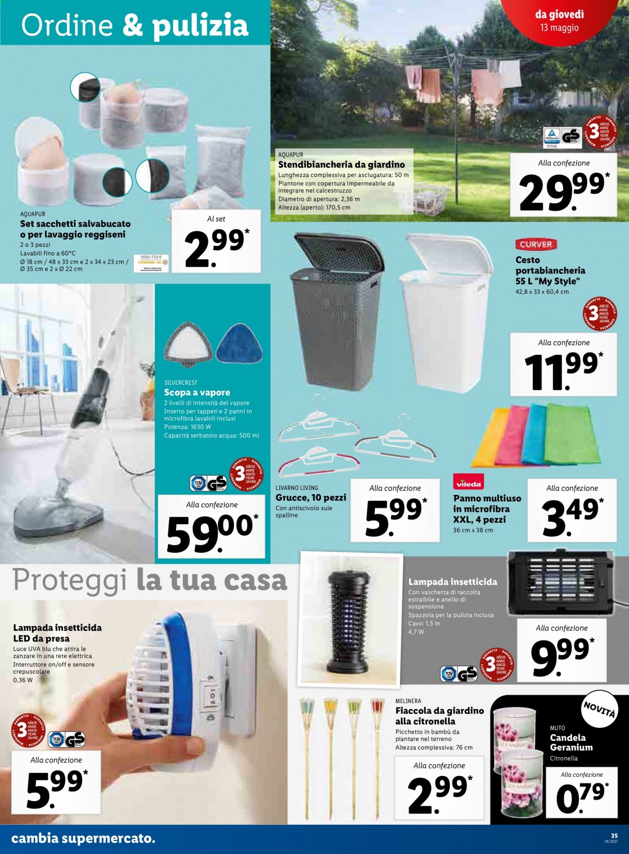 Volantino Lidl - 10/5/2021 - 16/5/2021. Pagina 35