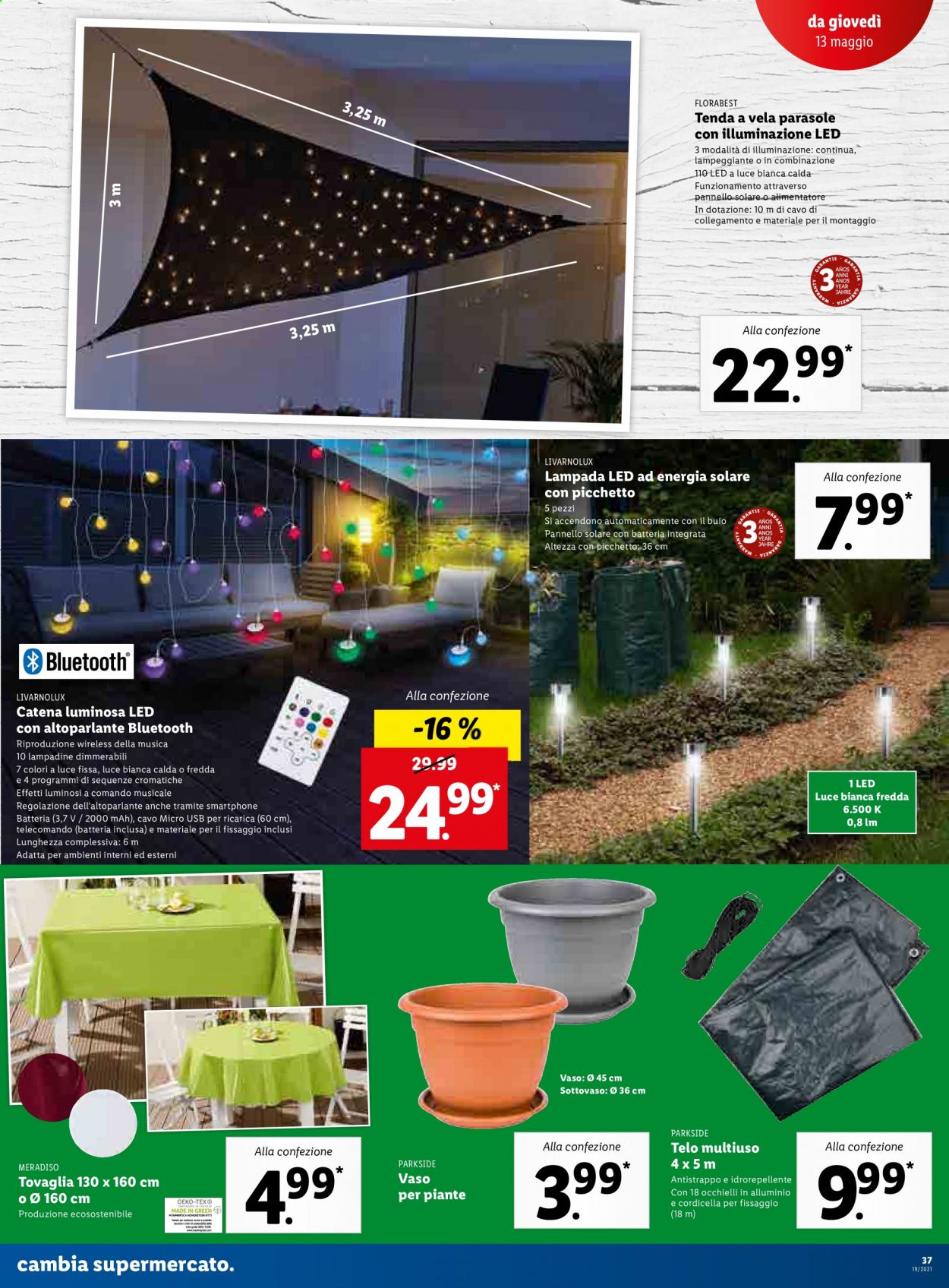 Volantino Lidl - 10/5/2021 - 16/5/2021. Pagina 37