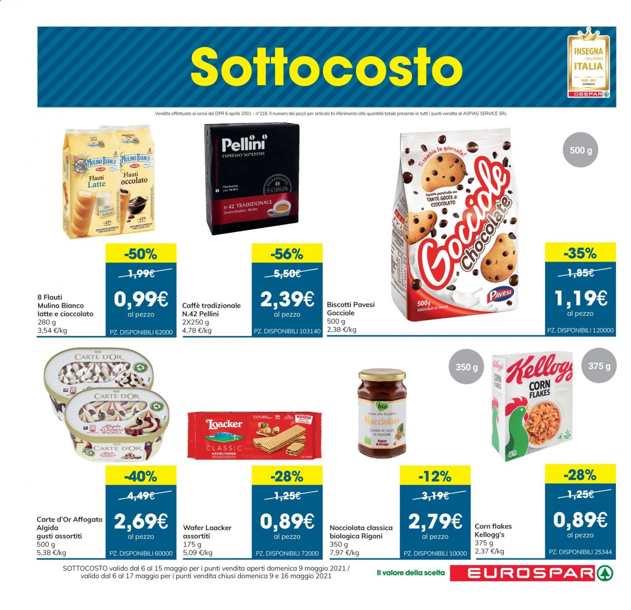 Volantino Eurospar - 6/5/2021 - 19/5/2021. Pagina 3