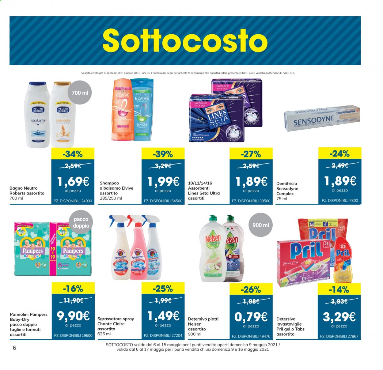 Volantino Eurospar - 6/5/2021 - 19/5/2021. Pagina 6