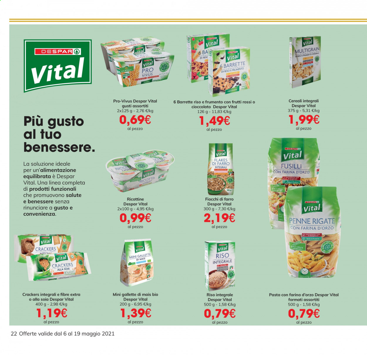 Volantino Eurospar - 6/5/2021 - 19/5/2021. Pagina 22