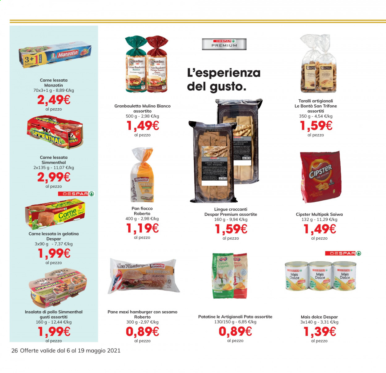 Volantino Eurospar - 6/5/2021 - 19/5/2021. Pagina 26