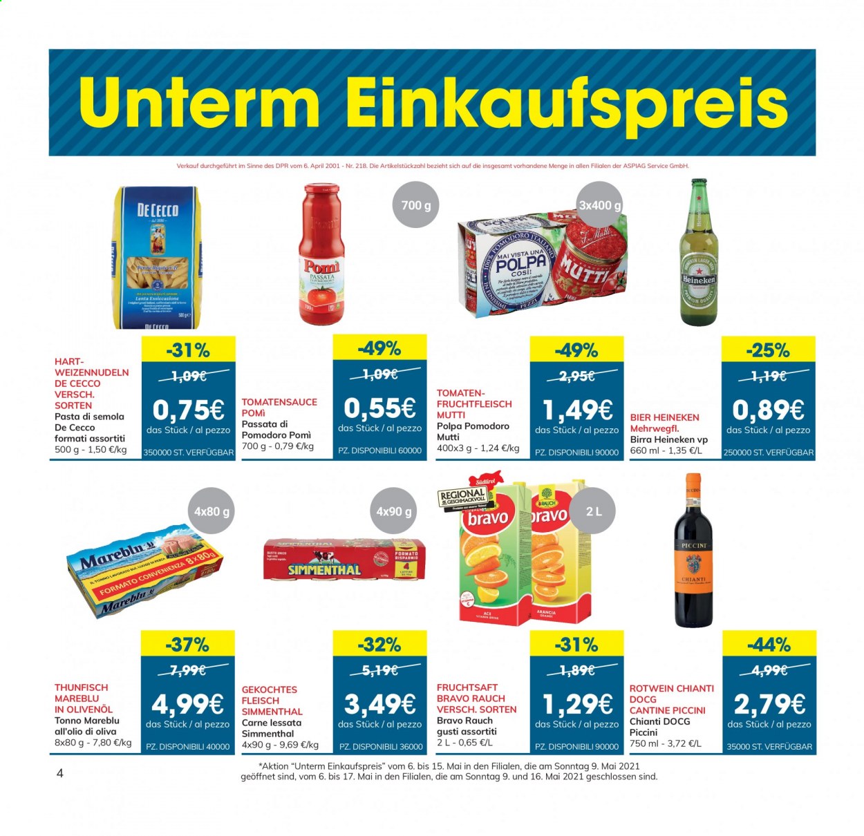 Volantino Eurospar - 6/5/2021 - 19/5/2021. Pagina 4