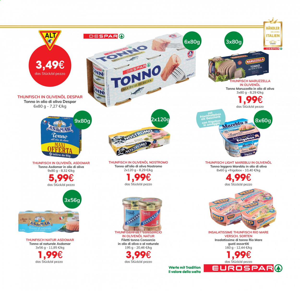 Volantino Eurospar - 6/5/2021 - 19/5/2021. Pagina 19