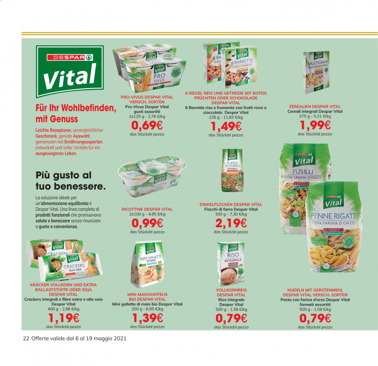 Volantino Eurospar - 6/5/2021 - 19/5/2021. Pagina 22