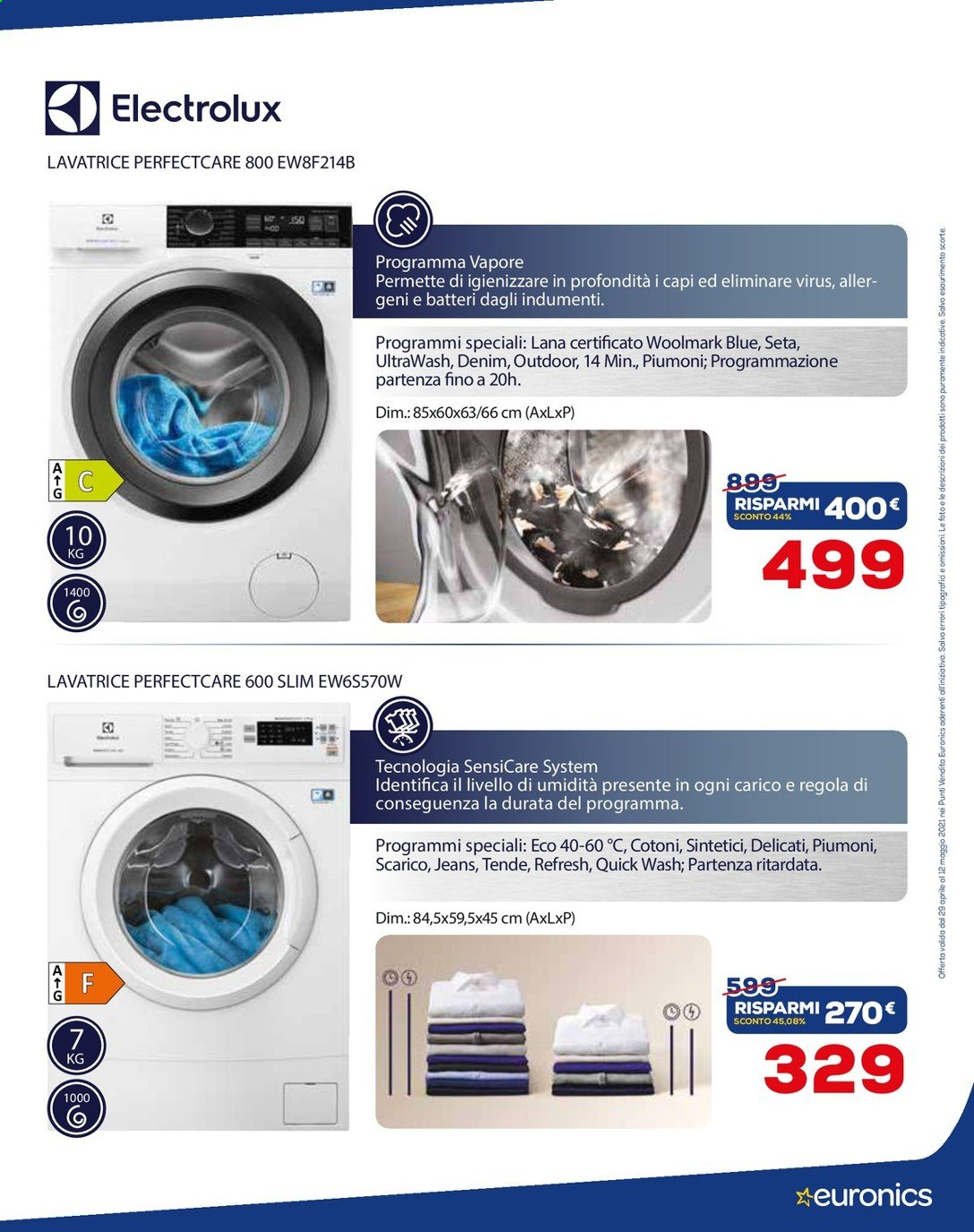 Volantino Euronics - 29/4/2021 - 12/6/2021. Pagina 5