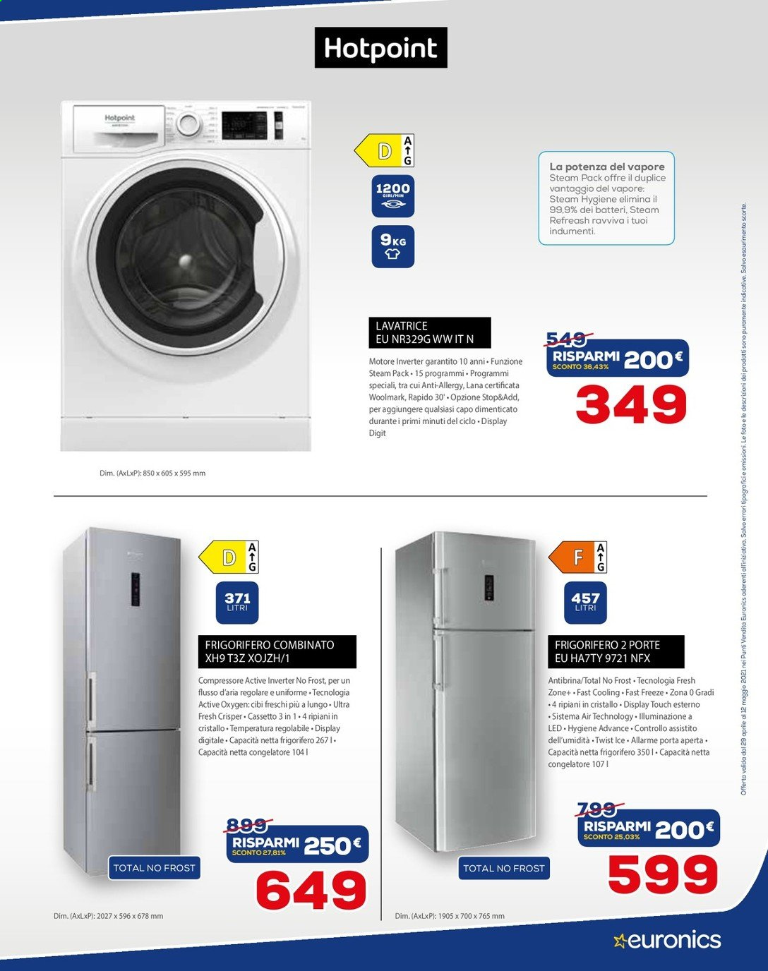 Volantino Euronics - 29/4/2021 - 12/6/2021. Pagina 19