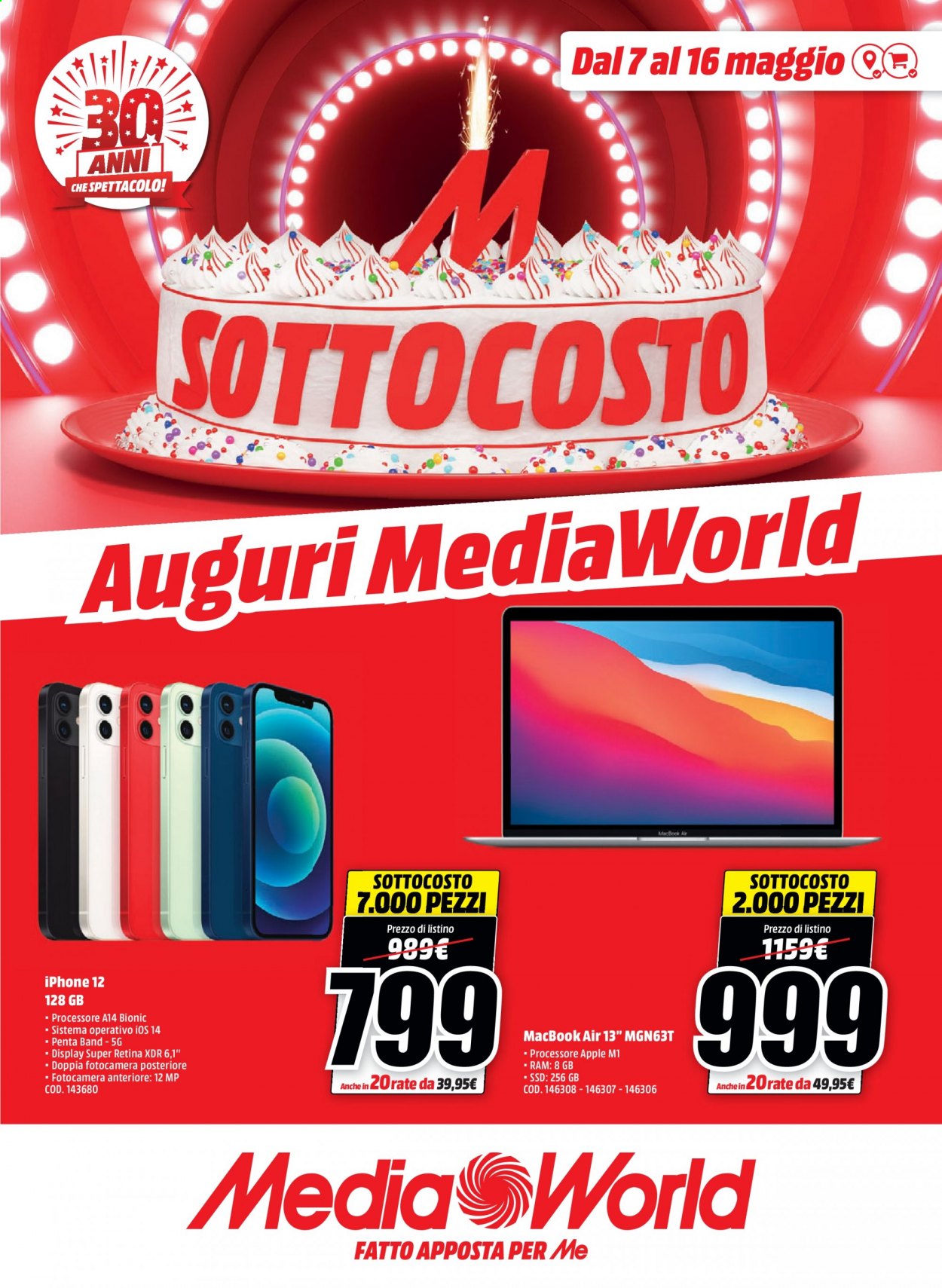 Volantino MediaWorld - 7/5/2021 - 16/5/2021. Pagina 1