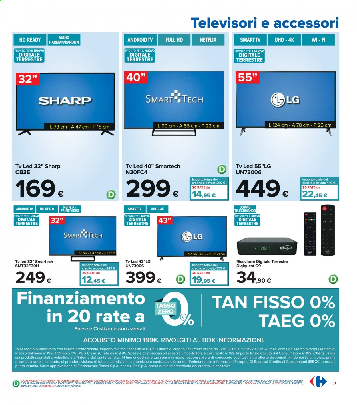 Volantino Carrefour - 6/5/2021 - 19/5/2021. Pagina 31