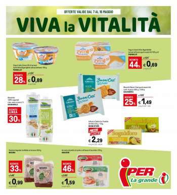 Volantino Iper, La grande i - 7.5.2021 - 16.5.2021.