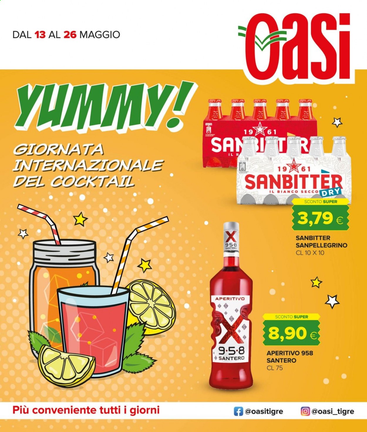 Volantino Oasi - 13/5/2021 - 26/5/2021. Pagina 1