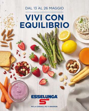 Volantino Esselunga - 13.5.2021 - 26.5.2021.