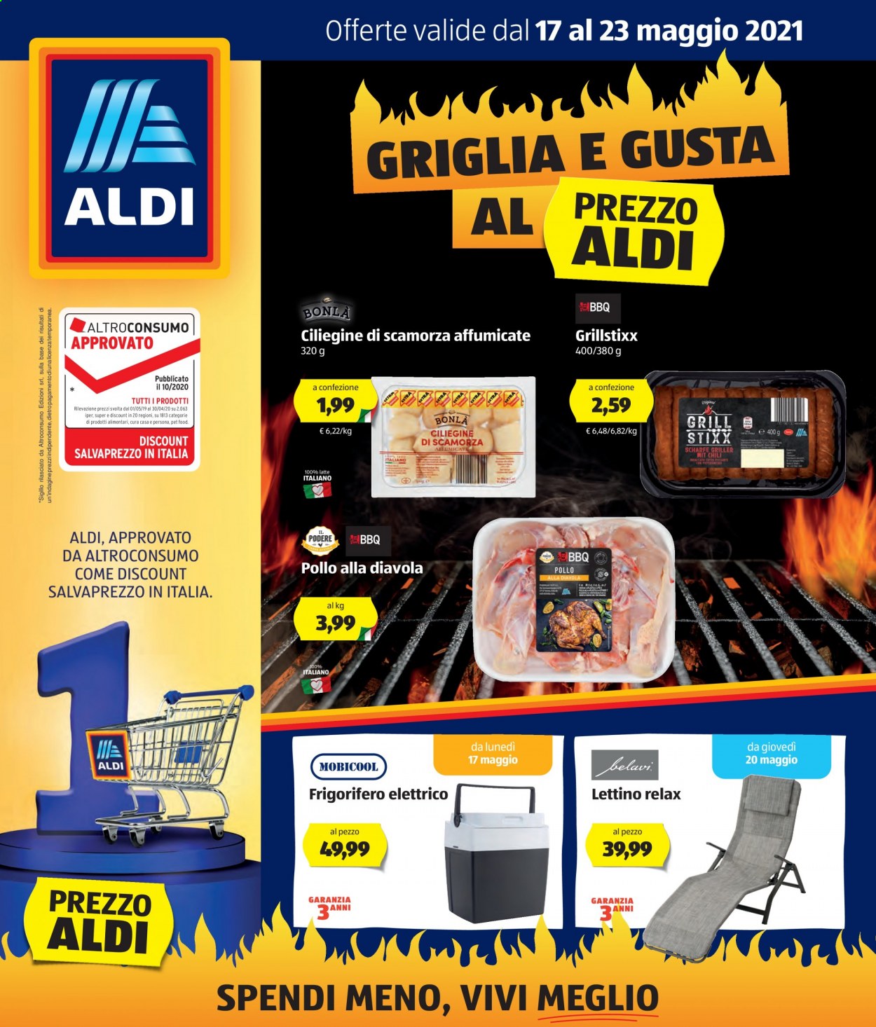 Volantino Aldi - 17/5/2021 - 23/5/2021. Pagina 1