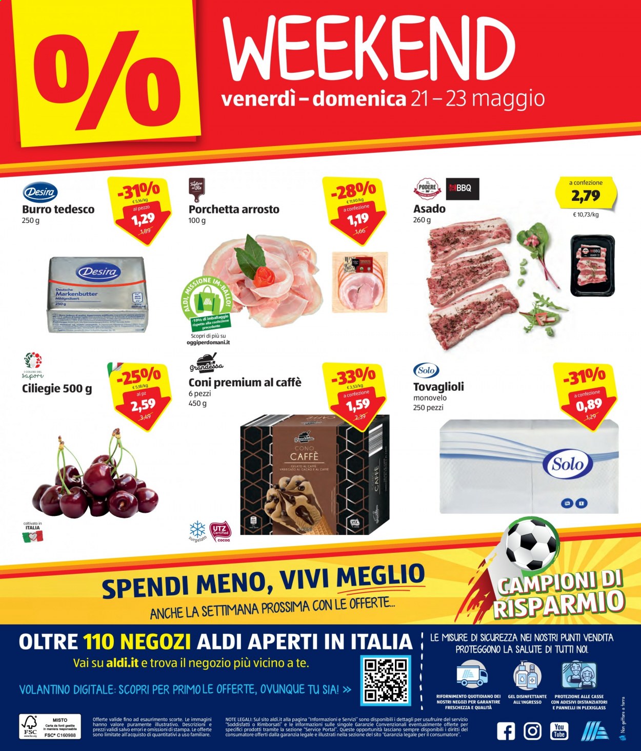 Volantino Aldi - 17/5/2021 - 23/5/2021. Pagina 24