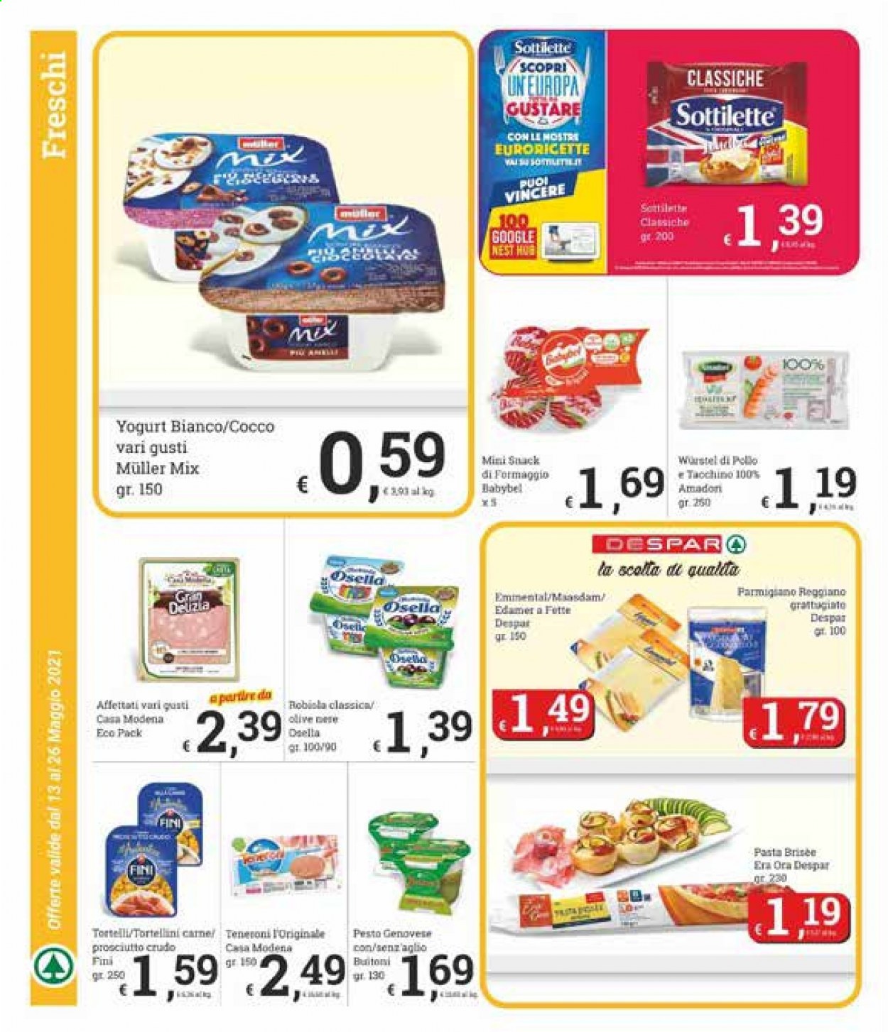 Volantino Eurospar - 13/5/2021 - 26/5/2021. Pagina 2