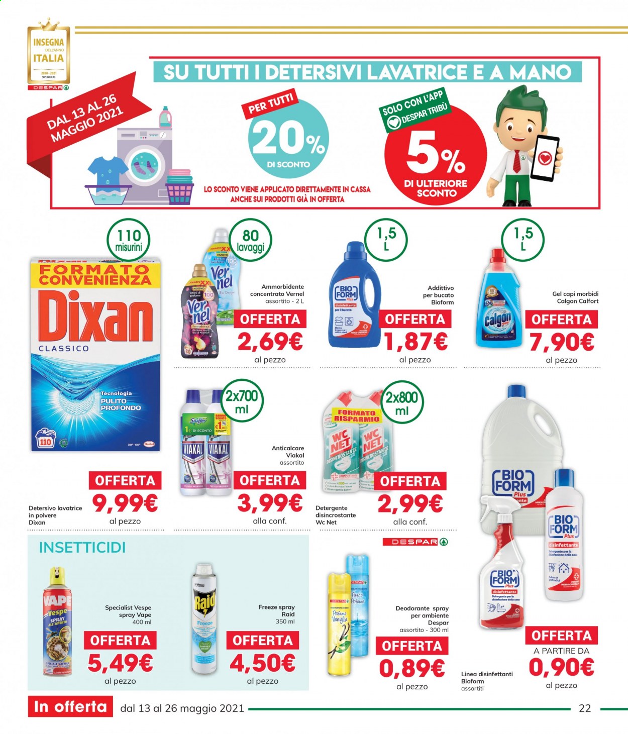 Volantino Interspar - 13/5/2021 - 26/5/2021. Pagina 22