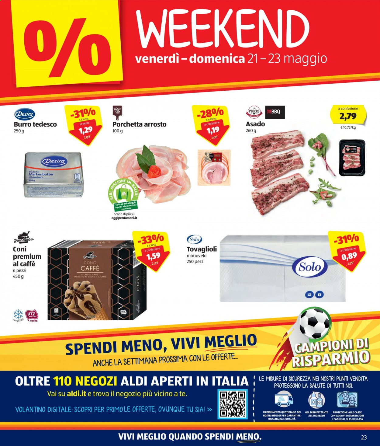Volantino Aldi - 18/5/2021 - 30/5/2021. Pagina 23