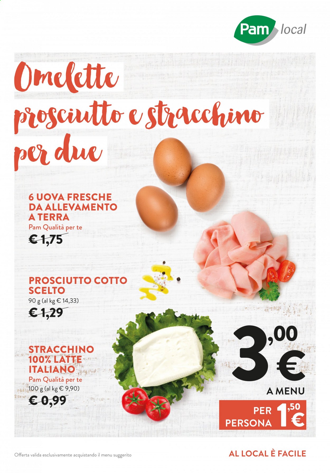 Volantino Pam local. Pagina 1