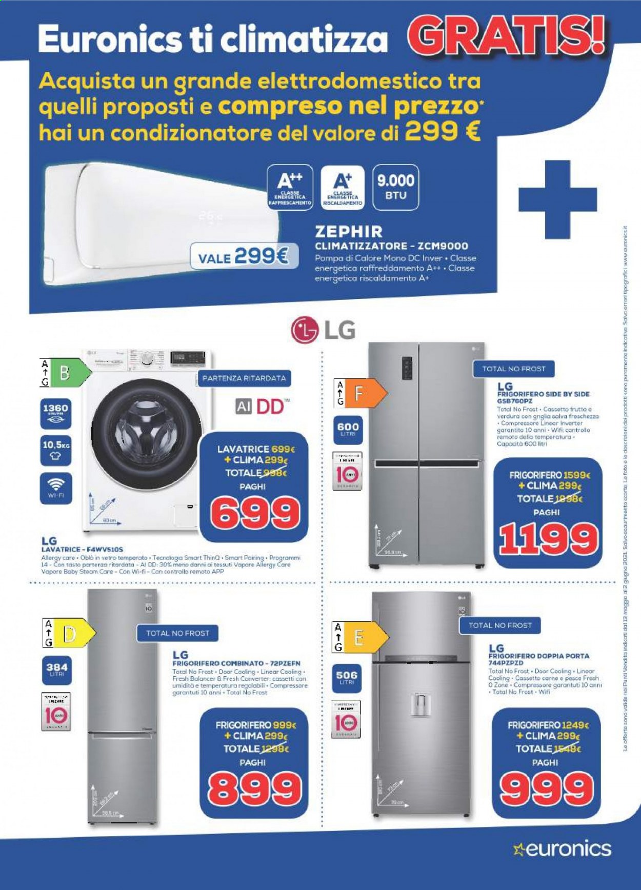 Volantino Euronics - 13/5/2021 - 2/6/2021. Pagina 3
