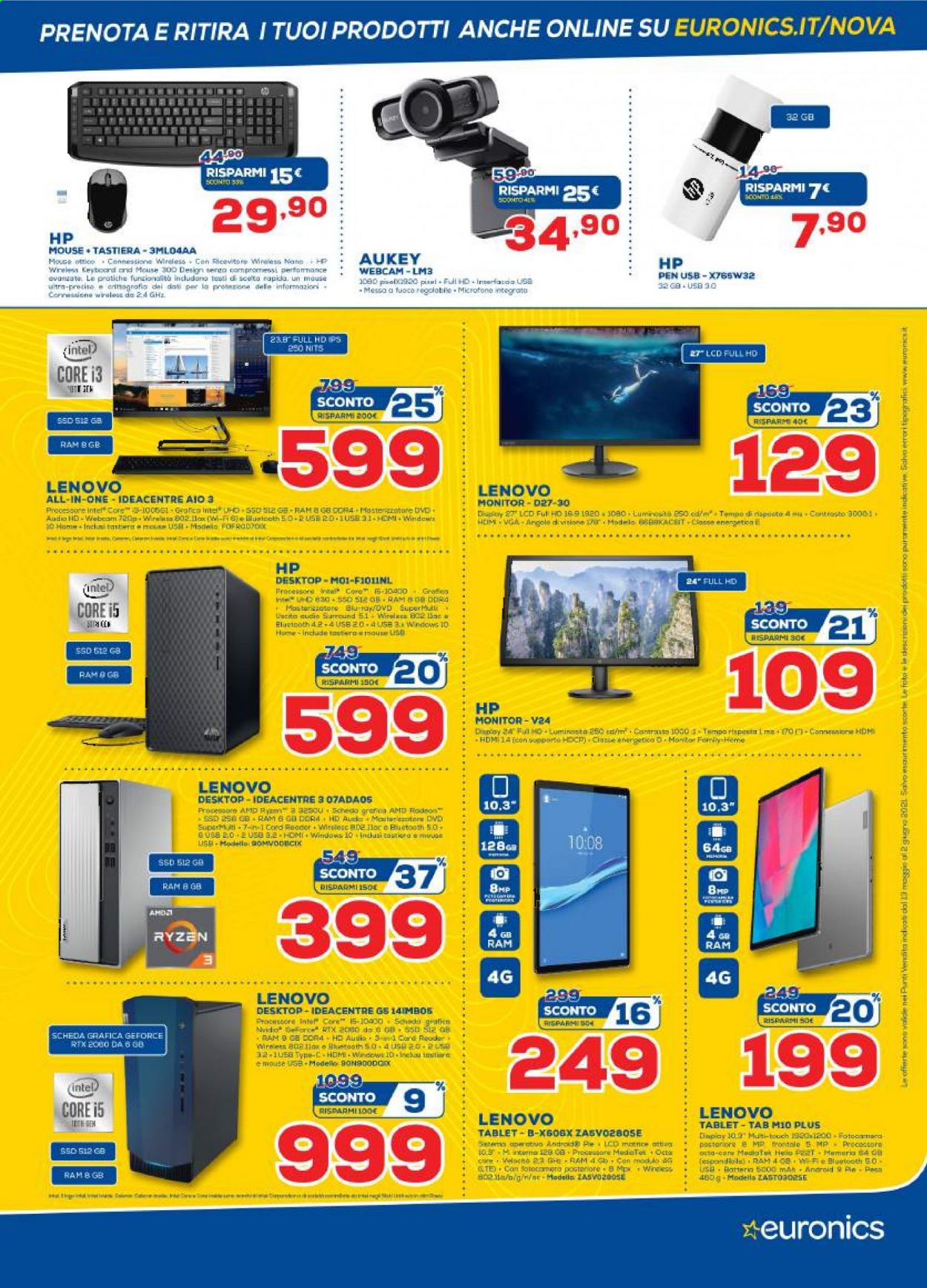 Volantino Euronics - 13/5/2021 - 2/6/2021. Pagina 19