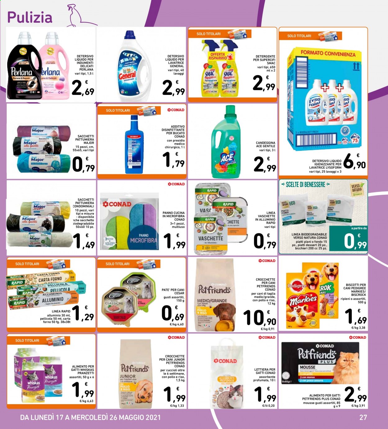 Volantino Conad - 17/5/2021 - 26/5/2021. Pagina 27