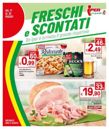 Volantino Iper, La grande i - 17.5.2021 - 30.5.2021.