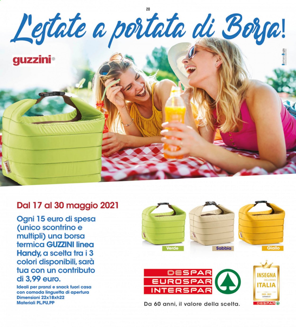 Volantino Eurospar - 17/5/2021 - 27/5/2021. Pagina 20