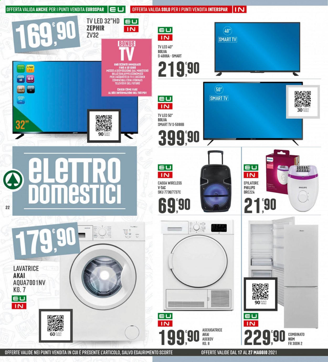 Volantino Eurospar - 17/5/2021 - 27/5/2021. Pagina 22