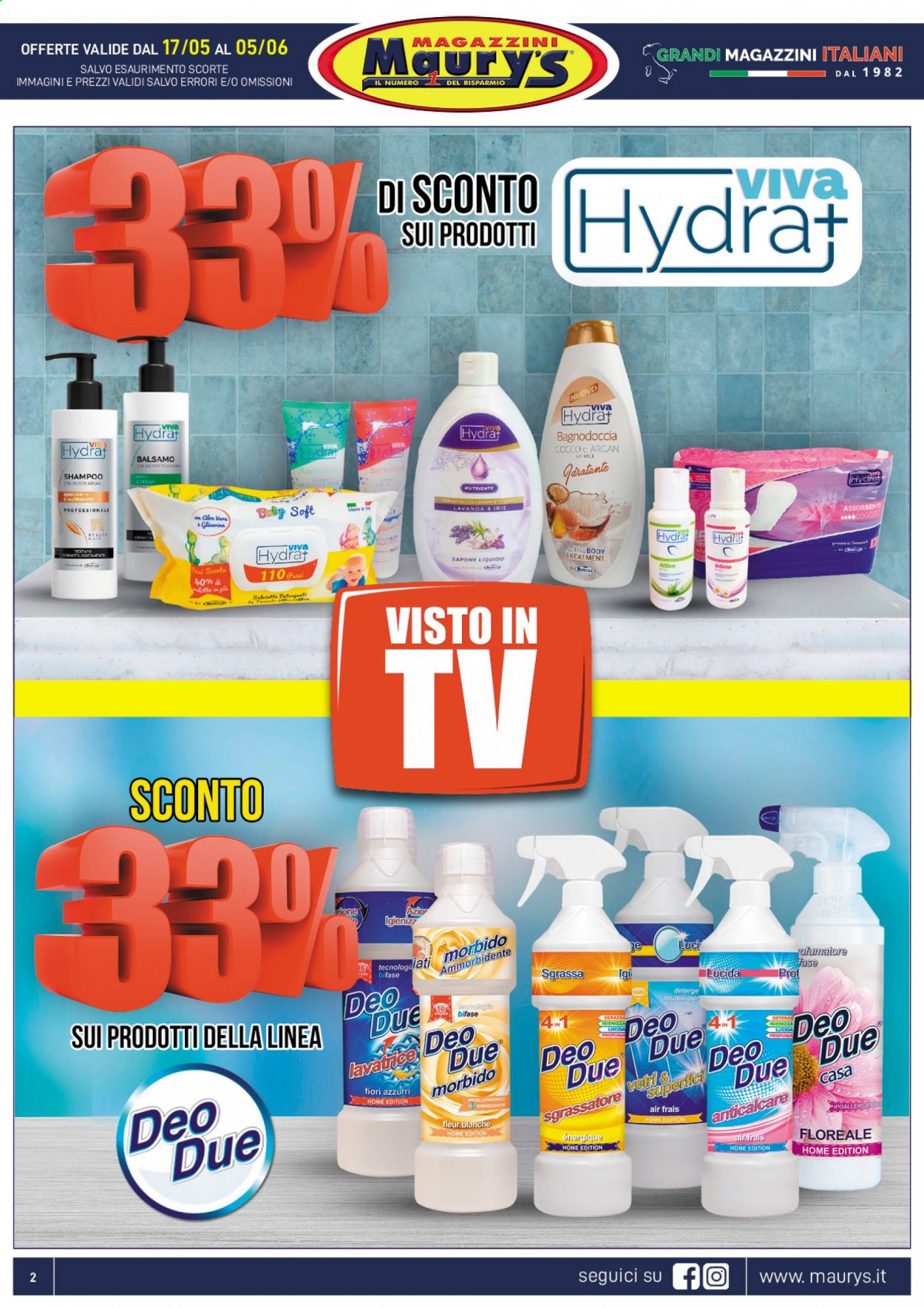 Volantino Maury's - 17/5/2021 - 5/6/2021. Pagina 2