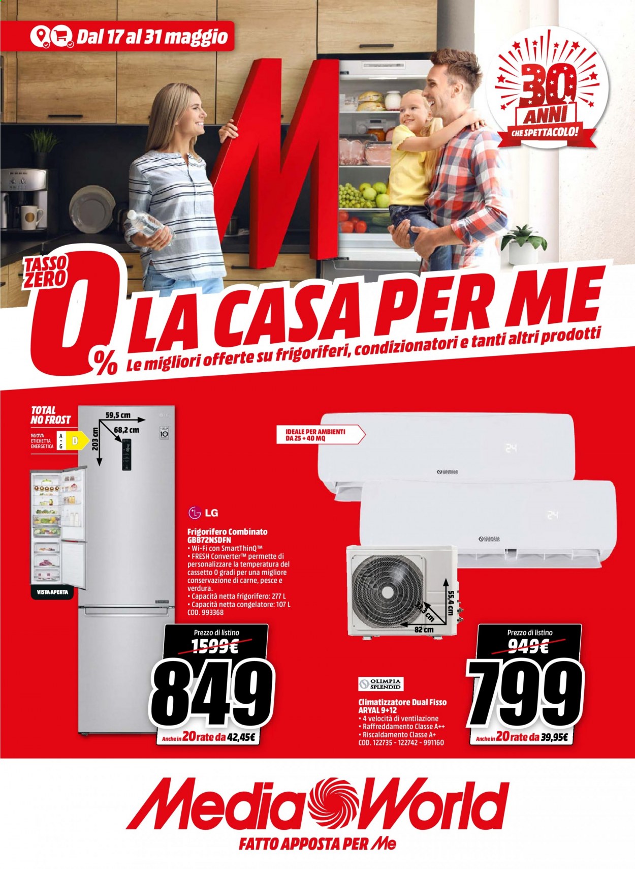 Volantino MediaWorld - 17/5/2021 - 31/5/2021. Pagina 1