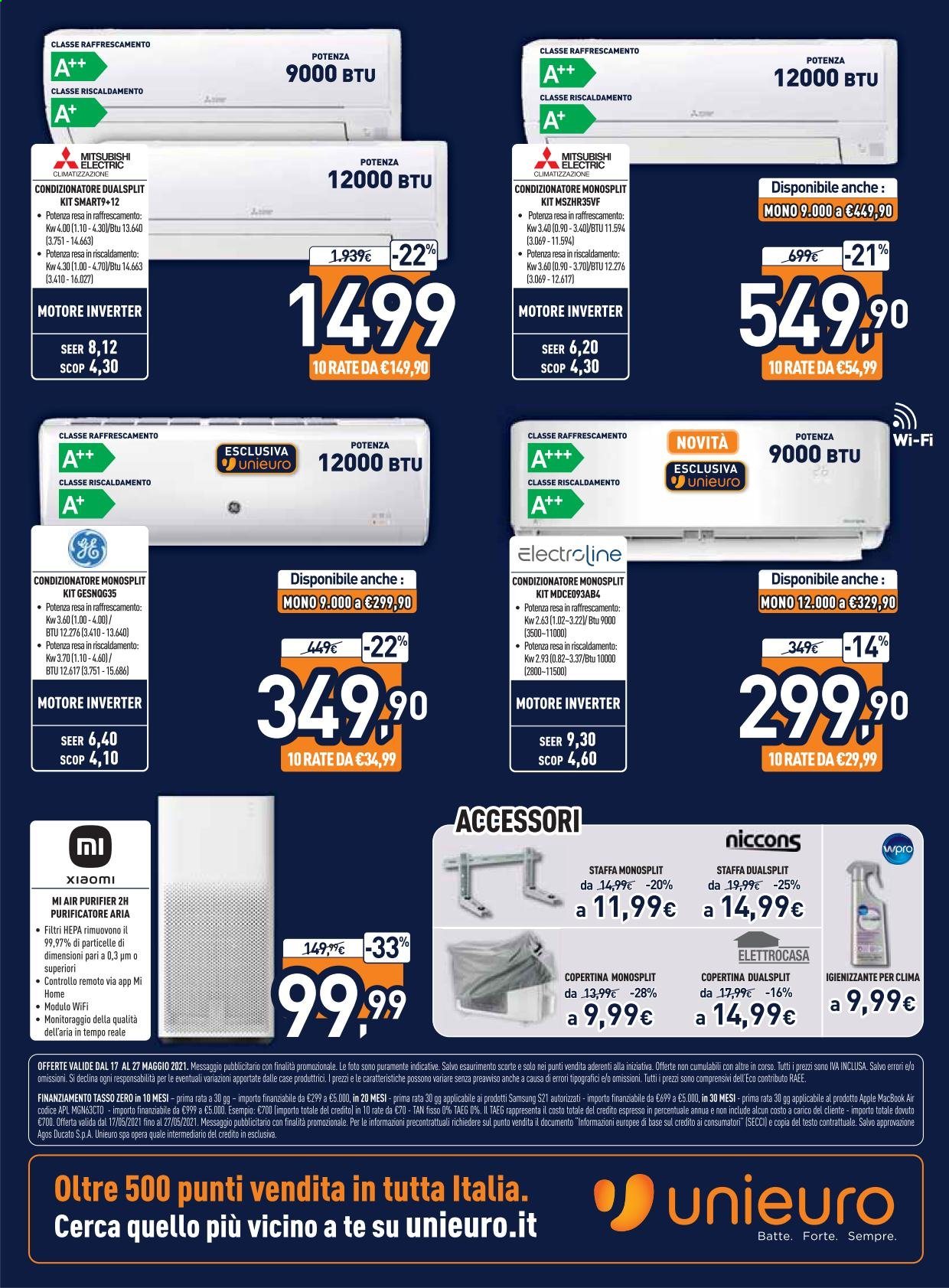 Volantino Unieuro - 17/5/2021 - 27/5/2021. Pagina 33