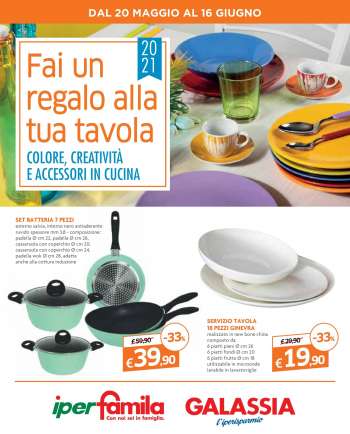 Volantino Famila - 20.5.2021 - 16.6.2021.