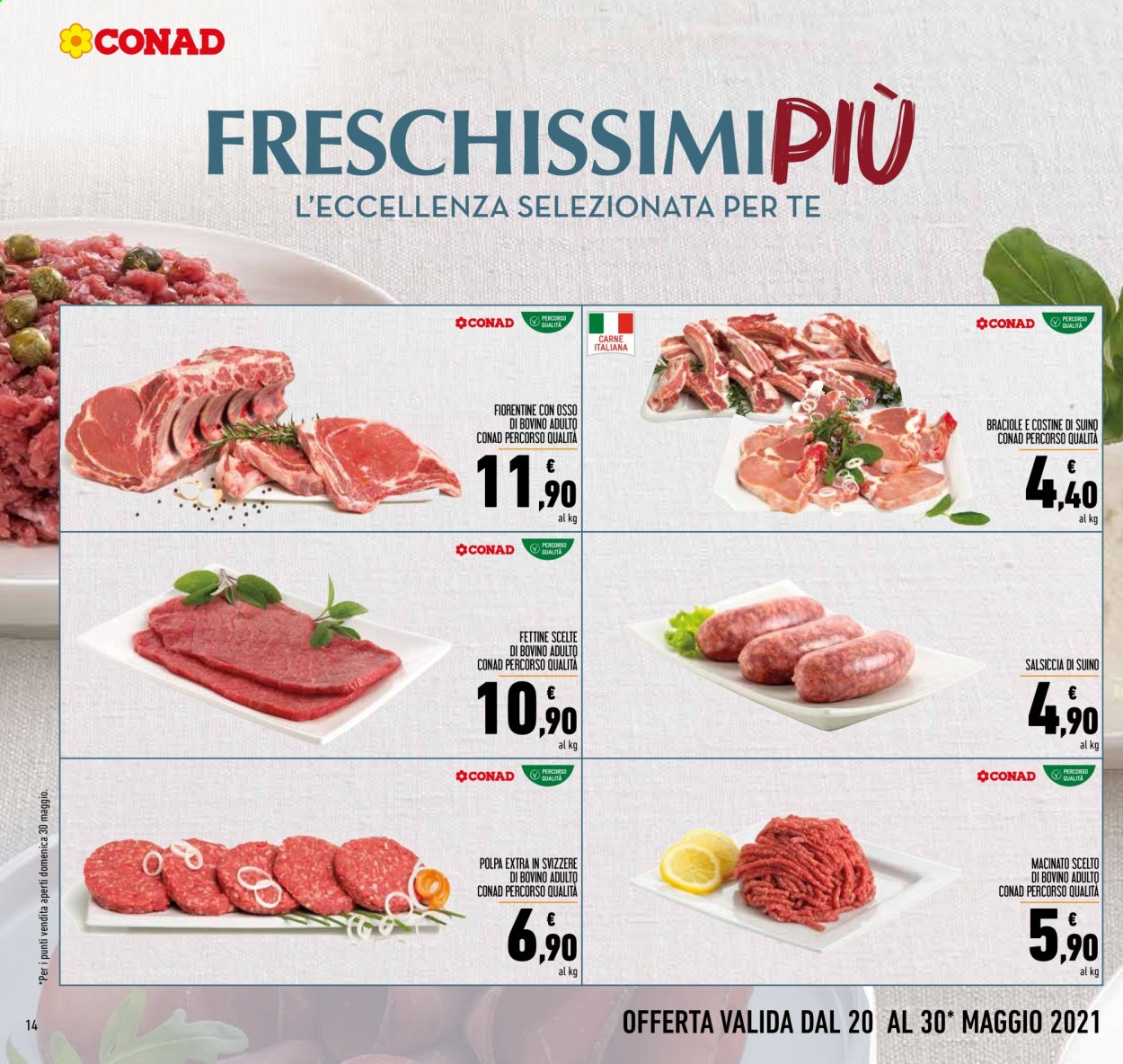 Volantino Conad - 20/5/2021 - 30/5/2021. Pagina 14