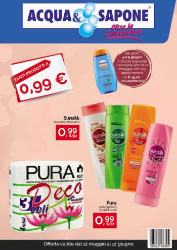 Volantino Acqua & Sapone - 12.5.2021 - 12.6.2021.