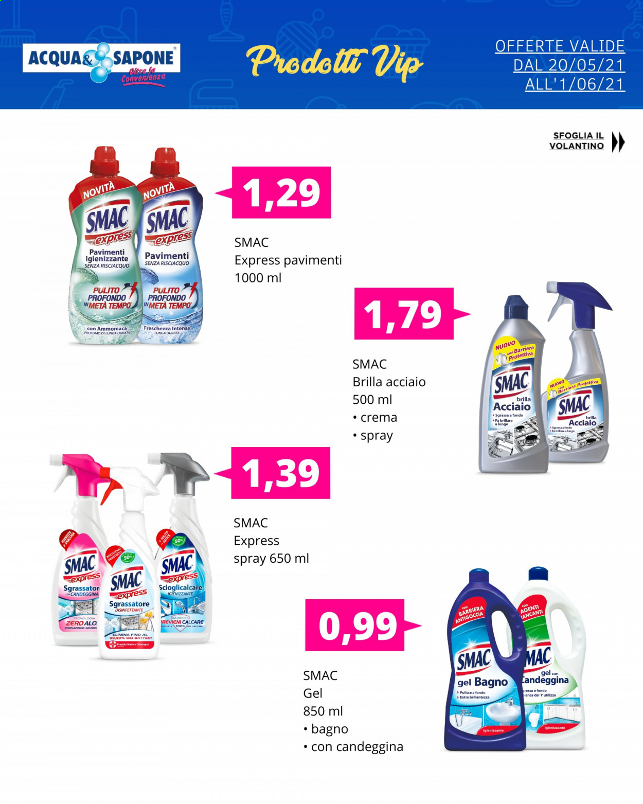 Volantino Acqua & Sapone - 20/5/2021 - 1/6/2021. Pagina 3