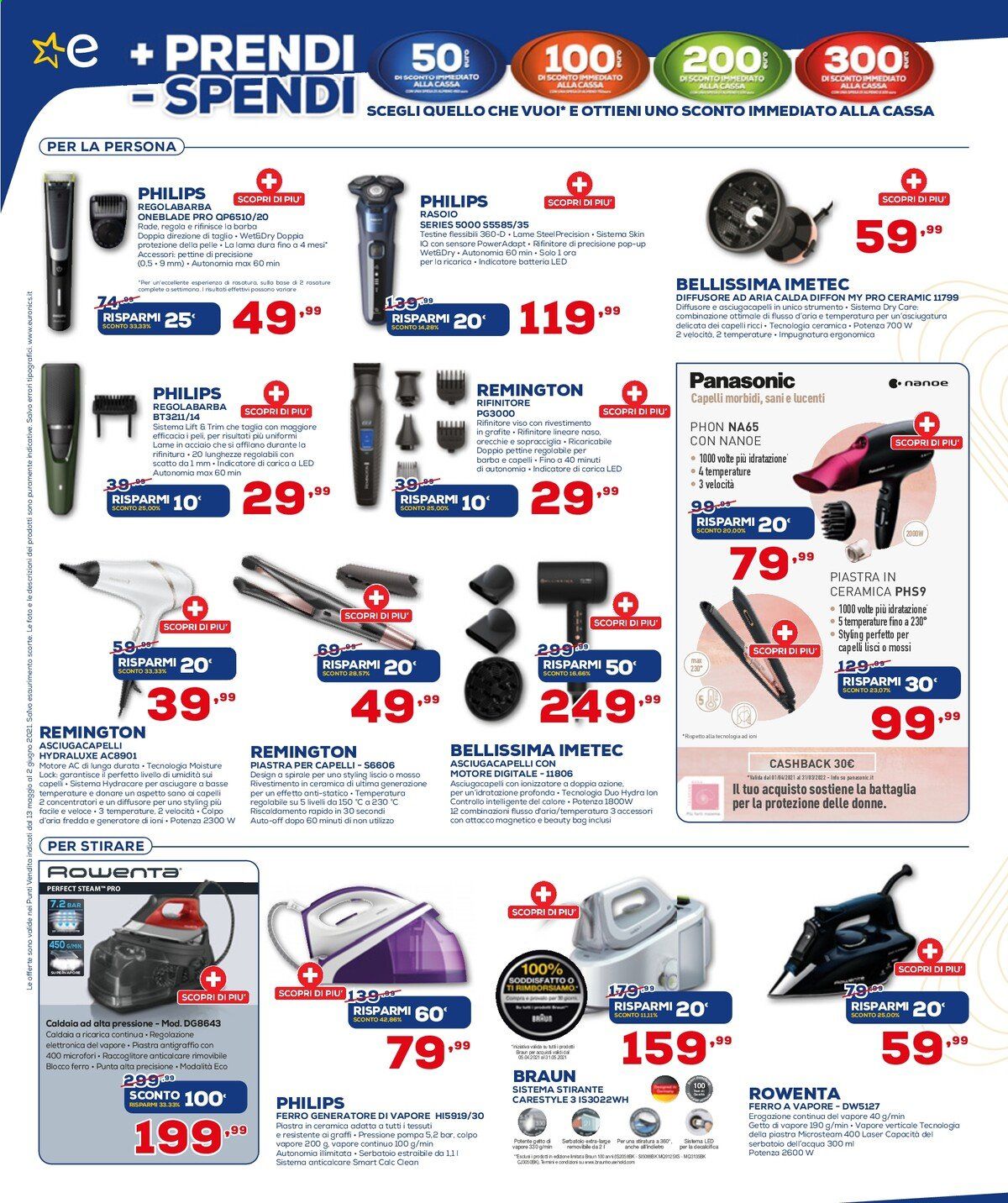 Volantino Euronics - 17/5/2021 - 2/6/2021. Pagina 9