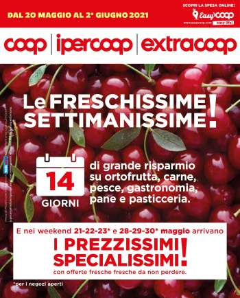 Volantino Coop - 20.5.2021 - 2.6.2021.