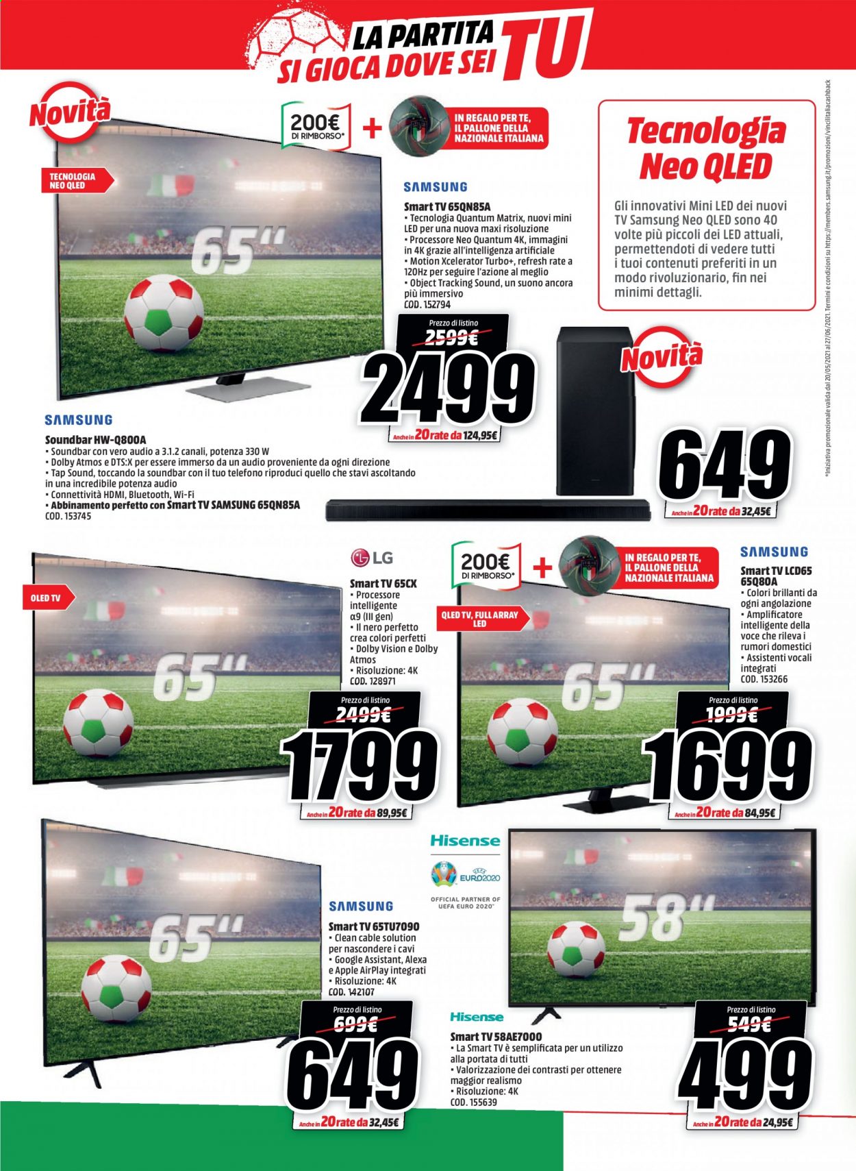 Volantino MediaWorld - 20/5/2021 - 31/5/2021. Pagina 4